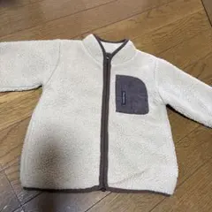 フリースジャケット ベージュのサムネイル