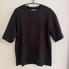 ユニクロU エアリズムコットン オーバーサイズ Tシャツ 5分袖
