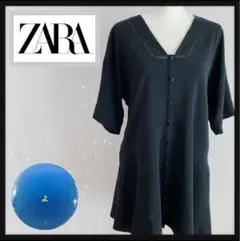 ワンピース　Sサイズ　黒色　ZARAのサムネイル