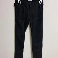 黒 スキニーパンツ デニム