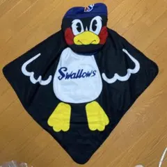 つば九郎　ブランケット Amazon｜東京ヤクルトスワローズつば 九郎 フランネル ふんわり