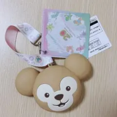 【新品タグ付き】ダッフィー　スーベニアスナックケース　カラフルハピネス20周年