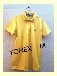 ヨネックス YONEX レディース　半袖ポロシャツ　M イエロー