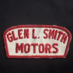 50s GLEN L. SMITH MORTORS ビンテージワッペン