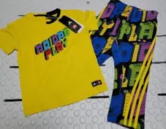 未使用タグ付きadidas LEGO Tシャツ パンツ セットアップのサムネイル
