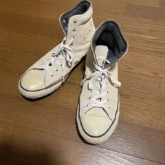 コンバース HI スエード　ベージュ　8インチ　26センチ