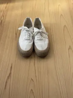 ASAHI DECK - WHITE/BEIGE アサヒスニーカー