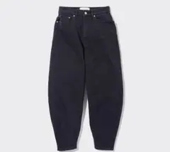 GU×beautiful people◆ブラッシュドバルーンジーンズ XXL 黒