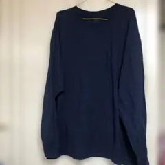 FRUIT OF THE LOOM 3XL ネイビー 長袖カットソー