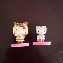 ハローキティ チョコエッグ　シークレット+モンスターハンターキティー