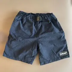 ANAP KIDS ブラック半ズボン Lサイズ125〜135