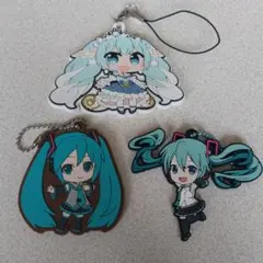 初音ミク ラバーストラップセット