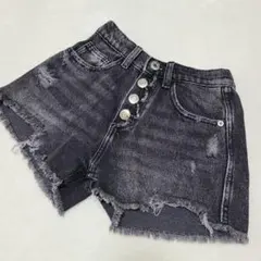 ZARAショートパンツ⭐130ブラック