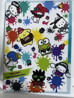 スプラトゥーン2×サンリオ コラボ クリアファイル A4サイズ