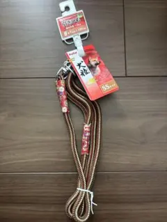 Petio 和柄シリーズ 犬雅 いぬみやび 引きひも SS 超小型犬 レッド