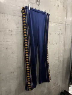 レア 90s kappa マルチカラー サイドスナップ トラックパンツ コットン