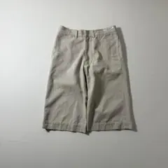 サ*ロ様 cabane de ZUCCA 膝下ハーフパンツ グレージュ 日本製のサムネイル