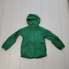 Jack Wolfskin フード付きジャケット 緑　120サイズ相当のサムネイル