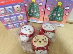 ちいかわエニマイくじE賞ちいかわ、ハチワレ、うさぎ、蝋燭3点、ツリー2点