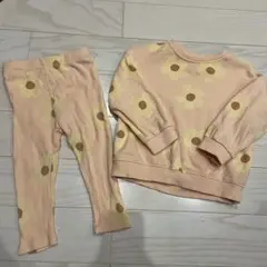 ザラベビー　ZARA 女の子　トレーナー　ズボン　セットアップ　80cm ベビー
