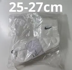 ナイキ（NIKE）エブリデイ クッション アンクルソックス 3足組 ホワイト
