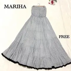 MARIHA マリハ 半袖 ワンピース ライトブルー 40 - メルカリ