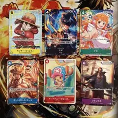 6枚 マクドナルド　ワンピース プロモ プロモーションパック ONE PIECE