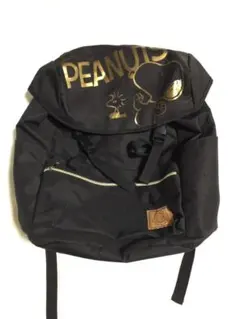 PEANUTS スヌーピー リュック ブラック