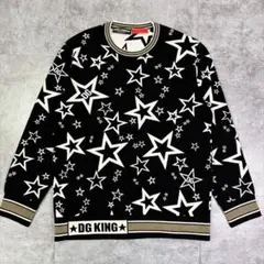 【美品】DOLCE&GABBANAドルガバ　スター長袖ニット　52のサムネイル