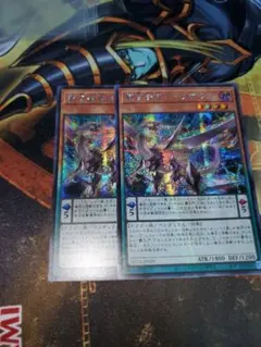 覇王眷竜ダークヴルム 2枚 アジア版 シークレットレア