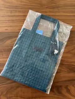 新品未使用 ファミリア　トートバッグ(大) 青系ファミリアチェックのサムネイル