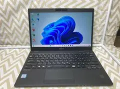 富士通 lifebook u939 4GB 256GB win11 黒 中古品