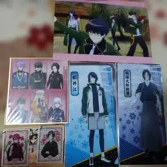 松井江 クリアポスター カード刀剣乱舞 とうらぶ 花丸 村雲江 稲葉江