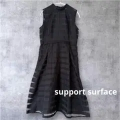 support surface サポートサーフェス　ワンピース　ブラック　Mのサムネイル