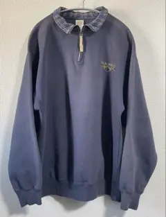 GAME SPORTS WEAR アメリカ製 ハーフジップスウェットXL 消防士 - メルカリ