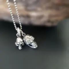 ナンバーナイン　04SS ドリーム期　スカル　ネックレス　シルバー ナンバーナイン 04SS ドリーム期 スカルネックレス シルバー 箱あり