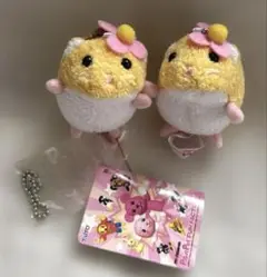 ポストペット　フラワー大好きミニぬいぐるみ　じんぱち２体