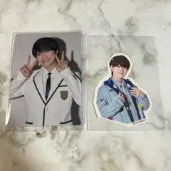 なにわ男子 大橋和也 HARDWORK ファミクラ トレカ シール