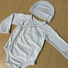 BURBERRY ロンパース　バーバリー　帽子　ベビー　ファミリア　ミキハウス