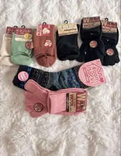 新品【冬用靴下8点】