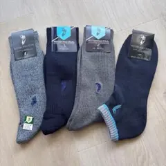 WESTERN POLO TEXAS メンズソックス 25-27cm 4足セット