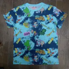 nickelodeon ニコロデオン 2022年タイダイ柄 半袖TシャツXL新品のサムネイル