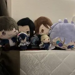 アニメキャラクターぬいぐるみセット