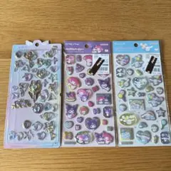 ポップデコパーティ ラメきらクリスタルシール サンリオ マイメロ　クロミ　正規品