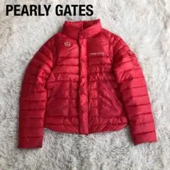 PEARLY GATESパーリーゲイツ2WAYダウンジャケットピンク