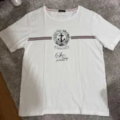 CASTELBAJAC マリン柄 Tシャツ ホワイト 50のサムネイル