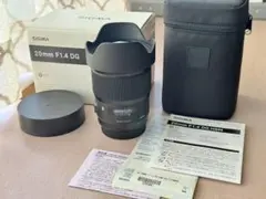 SIGMA DG20mm f1.4 EFマウントのサムネイル