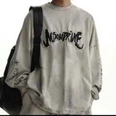 オーバーサイズ パッチロゴ ロンTEE CT6105【MASONPRINCE】