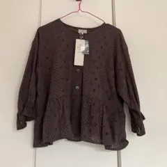 タグ付き新品ほしいSamansa Mos2 レース裾フリルショートジャケット