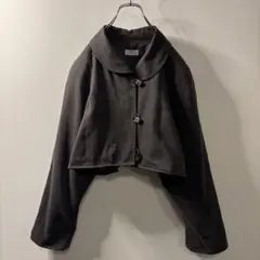 80's 90's vintage オーバーサイズ ショート ダッフル ブルゾン